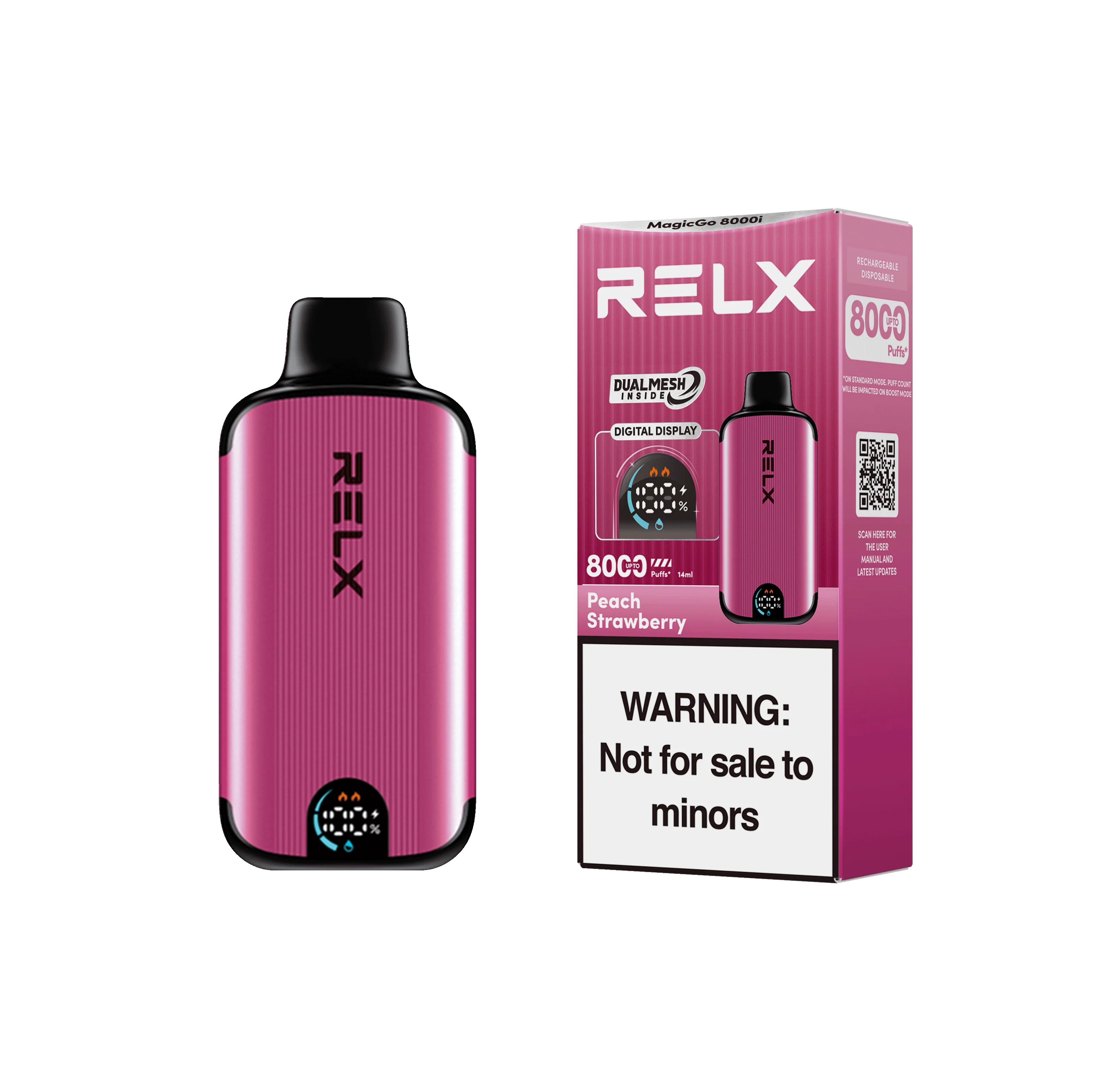 RELX MagicGo 8000i - Peach Strawberry